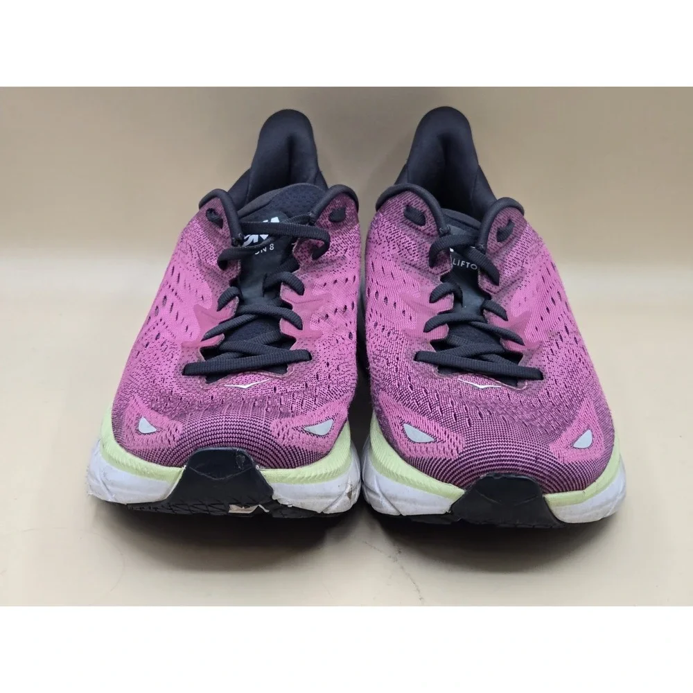 Hoka One One Plum and Black Running Shoes - Picture 12 of 15